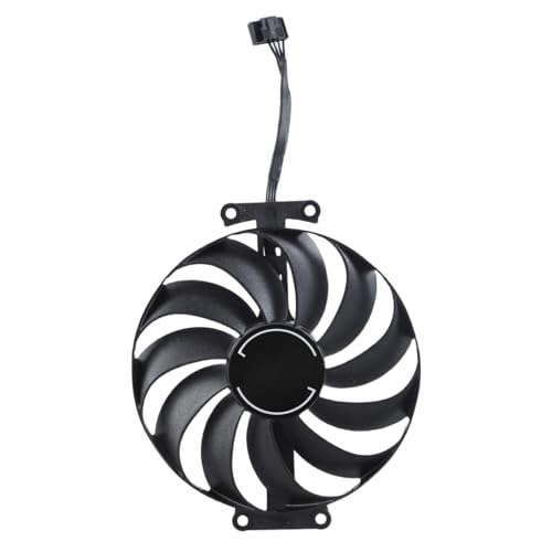 Graphics Card 95mm 4Pin Cooler Lüfter Ersatz Für Grafikkartenkartenlüfter Für GTX1650 1630 GDDR6 4GB FDC10U12D9-C von Sbshiouu