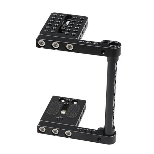 Professionelle Kamera Käfig Handgriff Grundlegende Schnellveröffentlichungsplatten Käfig Kits Kits Rahmen Für DSLR Kamera Käfigzubehör von Sbshiouu