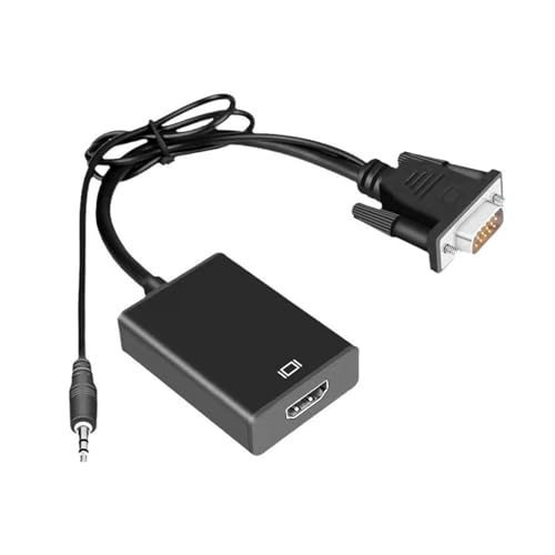 Sbshiouu 1080p PC Computer HDTV VGA Videokonverter 3 5mm Sound Weiblich Zu Männlichem Adapter Für Laptop Top Boxen Monitore Projektoren Sbshiouu 1080p PC Computer HDTV VGA Videokonverter 3 5mm Sound Weiblich Zu Männlichem Adapter Für Laptop Top Boxen Monitore Projektoren von Sbshiouu