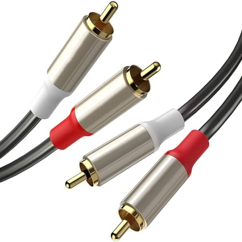 Sbshiouu 1m/2m/3 0 M/5m Kabel Doppelte Männliche Endverbindungskabel Zum Anschließen Von Verstärkern Und Lautsprechern von Sbshiouu