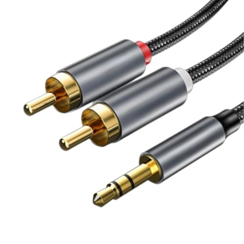 Sbshiouu 3 5 Mm Kabel 3.5 Hilfskabel Stereo Y Splitter Drahtlinie Für Lautsprecher Stromverstärker von Sbshiouu