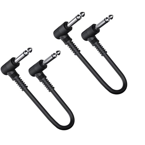 Sbshiouu Guitar Effekt Pedalkabel 11 8-Zoll Rechtwinkliger Stecker Sparsparende Entwurf Von Anti Nr Oise 2/4pcs Sbshiouu Guitar Effekt Pedalkabel 11 8-Zoll Rechtwinkliger Stecker Sparsparende Entwurf Von Anti Nr Oise 2/4pcs von Sbshiouu