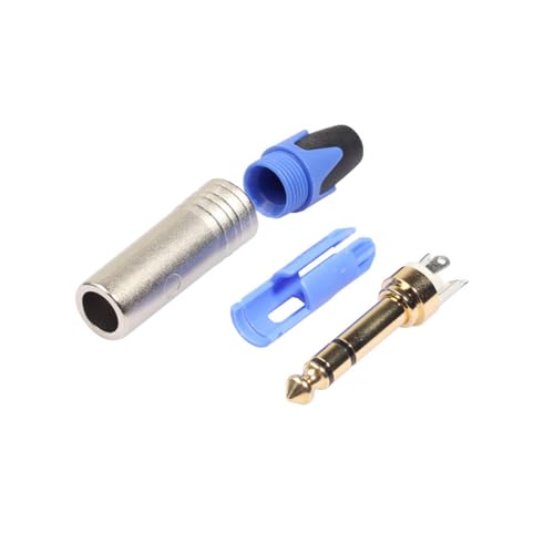 Sbshiouu Haltbarkeit 6 35 Mm Stereo Steckeranschlüsse Zum Ersetzen Defekter Mikrofonstopfen Mikrofonlötadapter Sbshiouu Haltbarkeit 6 35 Mm Stereo Steckeranschlüsse Zum Ersetzen Defekter Mikrofonstopfen Mikrofonlötadapter von Sbshiouu