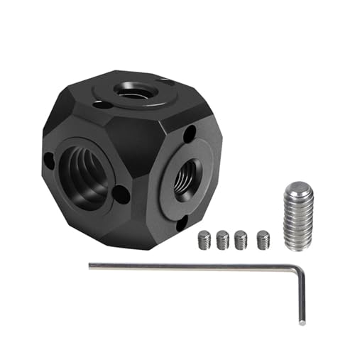 Stativschraublochadapter Magics Kubikmontiermontiermontage Für Mikrofone Überwachen LED Licht Stativschraublochadapter Magics Kubikmontiermontiermontage Für Mikrofone Überwachen LED Licht von Sbshiouu