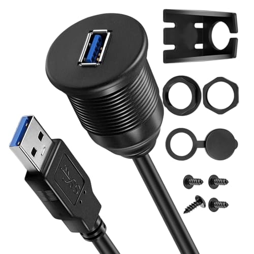 USB3.0 Männlicher Hörweiterungskabel Wasserdicht Für Fahrzeug Und Marine Dashboard Installation 1/2meter USB3.0 Männlicher Hörweiterungskabel Wasserdicht Für Fahrzeug Und Marine Dashboard Installation 1/2meter von Sbshiouu