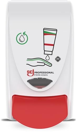 Sc Johnson Spender Hauptpflege H233xB115xT130ca.mm 1l weiß/rot RES1LDSGER von Sc Johnson