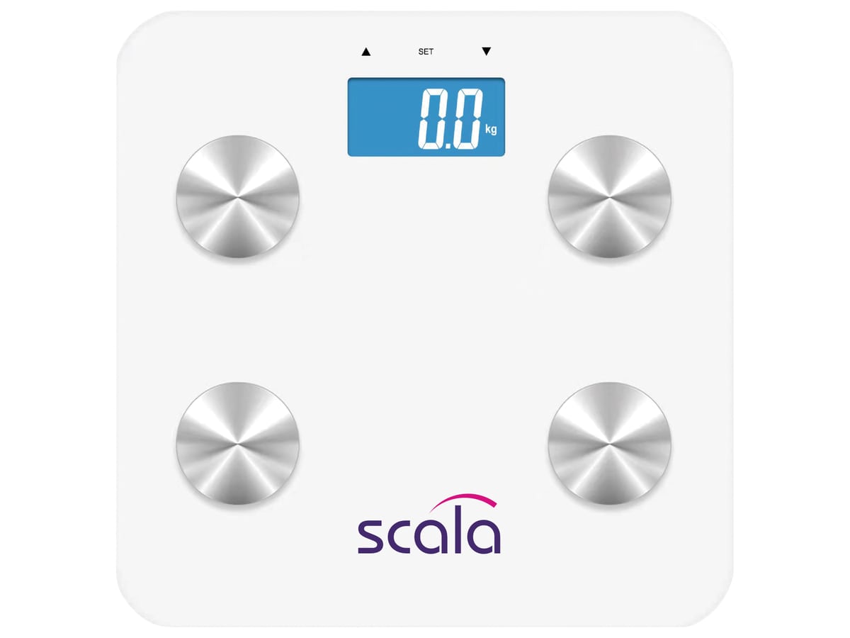 SCALA Personenwaage SC 4280, digital, Körperfett, 180 kg, weiß von Scala