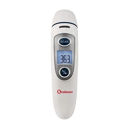 SCALESON S240 Kontaktloses infrarot Fieberthermometer/Ohrthermometer & Stirnthermometer/LCD Bildschirm/Speicherabruf/Fieberalarm SCALESON S240 Kontaktloses infrarot Fieberthermometer/Ohrthermometer & Stirnthermometer/LCD Bildschirm/Speicherabruf/Fieberalarm von Scaleson