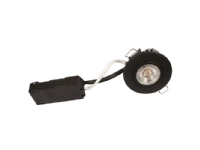 Luna LP 230V Dimmbar Flimmerfrei 6.2W 2700K Ra95 IP44 Matt Schwarz Rund. Luna LP 230V Dimmbar Flimmerfrei 6.2W 2700K Ra95 IP44 Matt Schwarz Rund. von Scan Products D.T.