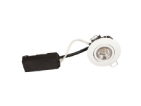 Luna LP 230V Dimmbar Flimmerfrei 6.2W 4000K Ra95 IP44 Matt Weiß Rund. Luna LP 230V Dimmbar Flimmerfrei 6.2W 4000K Ra95 IP44 Matt Weiß Rund. von Scan Products D.T.