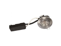 Luna LP 230V Dimmbar Flimmerfrei 6.2W 3000K Ra95 IP44 Gebürstetes Aluminium Rund. Luna LP 230V Dimmbar Flimmerfrei 6.2W 3000K Ra95 IP44 Gebürstetes Aluminium Rund. von Scan Products D.T.