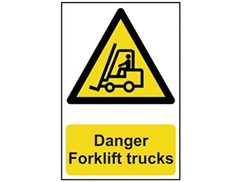 SCAN Danger Forklift Trucks - Pvc 200 X 300mm von Scan
