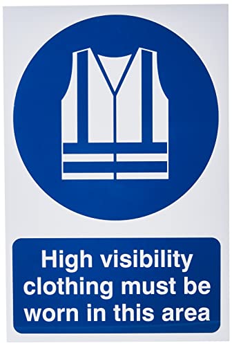 SCAN High Visibility Jackets Must Be Worn In This Area - Pvc 200 X 300mm von Scan