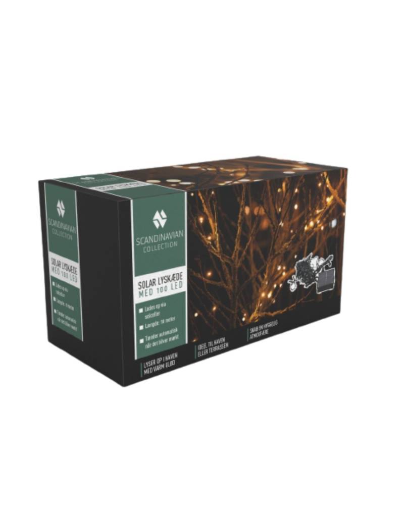 Scandinavian Collection - Solar-Lichterkette mit 100 LEDs von Scandinavian Collection