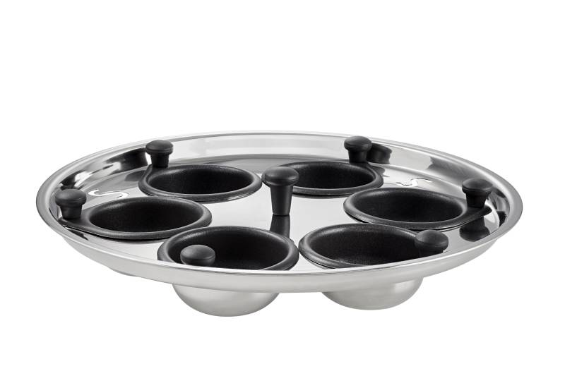 Scanpan - TechnIQ Eierkocher mit 6 Schalen von Scanpan