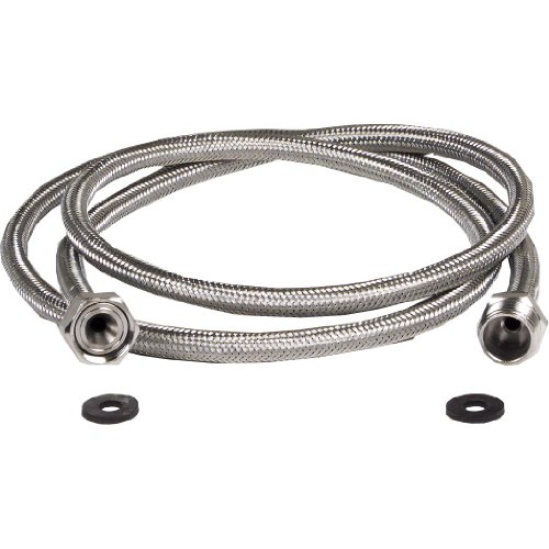 Scanpart Alternativ Scan Aqua-Stop-Verlängerung, 3,0m, 2x gerade, 1x Außengewinde, 1x Innengewinde, 115 bar, -15°C bis +110°C, Edelstahl, Silber, 1 Stück von Scanpart