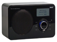 SCANSONIC IN220BT FM/DAB+/INTERNET RADIO - SORT von Scansonic