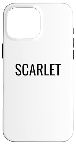 Scarlet Hülle für iPhone 16 Pro Max Scarlet Hülle für iPhone 16 Pro Max von Scarlet