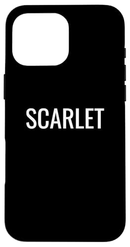 Scarlet Hülle für iPhone 16 Pro Max Scarlet Hülle für iPhone 16 Pro Max von Scarlet