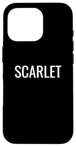 Scarlet Hülle für iPhone 16 Pro Scarlet Hülle für iPhone 16 Pro von Scarlet