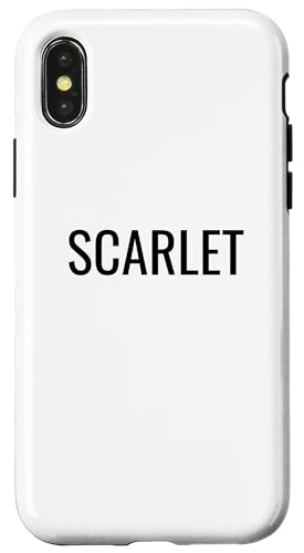 Scarlet Hülle für iPhone X/XS Scarlet Hülle für iPhone X/XS von Scarlet