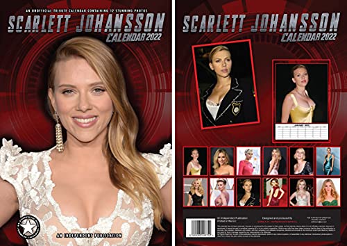 SCARLETT JOHANSSON KALENDER 2022 Tributekalender Wandkalender NEU Din A3 von Scarlett Johansson