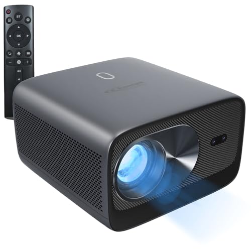 SceneLights Technologies Beamer WiFi: WLAN-LED-Beamer mit nativer 4K-UHD-Auflösung, 12.000 lm, 800 ANSI (4K Projektor Beamer, LED Beamer Android, Projector) von SceneLights Technologies