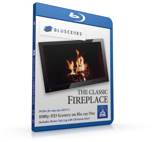 BluScenes: The Classic Fireplace [Blu-ray] [2012] [Region Free] [UK Import] von Scenic Labs