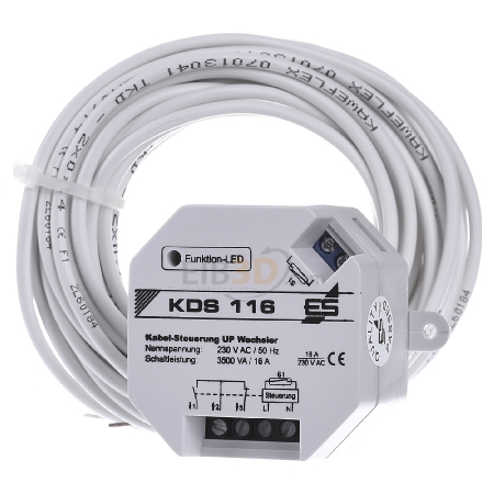 KDS 116 oDibt-Zulass  - Kabel-Dunstabzugsteuerung, KDS 116 oDibt-Zulass von Schabus