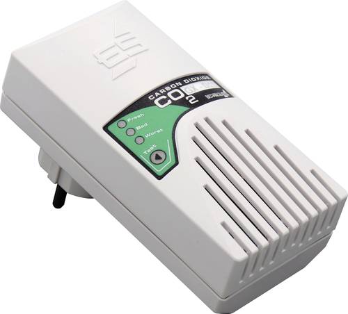 Schabus GX-D11 Luftgütesensor mit internem Sensor netzbetrieben, über Steckdose detektiert Kohlend Schabus GX-D11 Luftgütesensor mit internem Sensor netzbetrieben, über Steckdose detektiert Kohlend von Schabus
