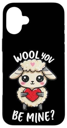 Wool you be mine süßes Schaf, Schäfchen, willst du, weiss Hülle für iPhone 16 Plus Wool you be mine süßes Schaf, Schäfchen, willst du, weiss Hülle für iPhone 16 Plus von Schäfer Schafe Herden Ziegen Hirte Motive Weide