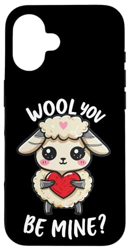 Wool you be mine süßes Schaf, Schäfchen, willst du, weiss Hülle für iPhone 16 Wool you be mine süßes Schaf, Schäfchen, willst du, weiss Hülle für iPhone 16 von Schäfer Schafe Herden Ziegen Hirte Motive Weide