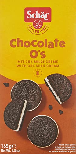 Schär Chocolate O's Kakaokekse, 165 g von Schär