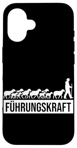 Führungskraft Schafbesitzer Schaf Schaffen Landwirt Hülle für iPhone 16 Führungskraft Schafbesitzer Schaf Schaffen Landwirt Hülle für iPhone 16 von Schaffan Schafkunst Schaftierbesitzer Schaftier