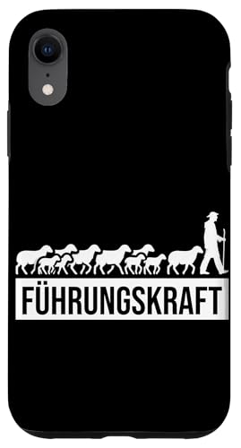 Führungskraft Schafbesitzer Schaf Schaffen Landwirt Hülle für iPhone XR Führungskraft Schafbesitzer Schaf Schaffen Landwirt Hülle für iPhone XR von Schaffan Schafkunst Schaftierbesitzer Schaftier