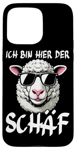 Ich Bin Her Der Schäf Landwirt Schaftierliebhaber Schaf Hülle für iPhone 15 Pro Max Ich Bin Her Der Schäf Landwirt Schaftierliebhaber Schaf Hülle für iPhone 15 Pro Max von Schaffan Schafkunst Schaftierbesitzer Schaftier