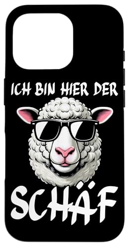 Ich Bin Her Der Schäf Landwirt Schaftierliebhaber Schaf Hülle für iPhone 16 Pro Ich Bin Her Der Schäf Landwirt Schaftierliebhaber Schaf Hülle für iPhone 16 Pro von Schaffan Schafkunst Schaftierbesitzer Schaftier