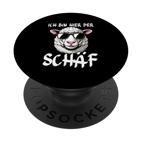 Ich Bin Her Der Schäf Landwirt Schaftierliebhaber Schaf PopSockets Klebender PopGrip Ich Bin Her Der Schäf Landwirt Schaftierliebhaber Schaf PopSockets Klebender PopGrip von Schaffan Schafkunst Schaftierbesitzer Schaftier