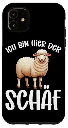 Ich Bin Hier Der Schäf Schaftierliebhaber Schaf Landwirt Hülle für iPhone 11 Ich Bin Hier Der Schäf Schaftierliebhaber Schaf Landwirt Hülle für iPhone 11 von Schaffan Schafkunst Schaftierbesitzer Schaftier
