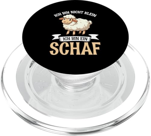 Ich Bin Nicht Klein Ich Bin Ein Schaf Schafbesitzer Landwirt PopSockets PopGrip für MagSafe Ich Bin Nicht Klein Ich Bin Ein Schaf Schafbesitzer Landwirt PopSockets PopGrip für MagSafe von Schaffan Schafkunst Schaftierbesitzer Schaftier