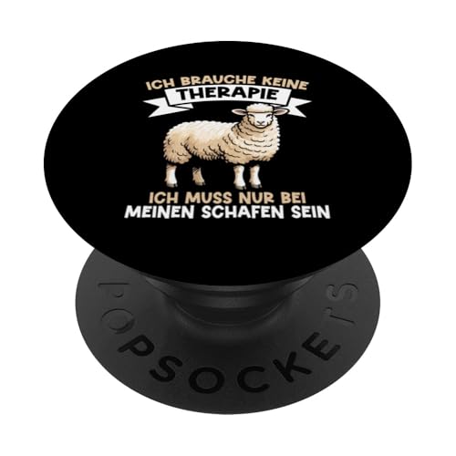 Ich Brauche Keine Therapie Ich Muss Nur Bei Meinen Schaffen PopSockets Klebender PopGrip Ich Brauche Keine Therapie Ich Muss Nur Bei Meinen Schaffen PopSockets Klebender PopGrip von Schaffan Schafkunst Schaftierbesitzer Schaftier