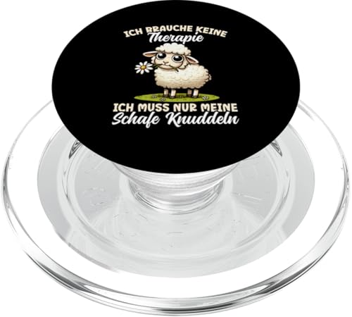 Ich Brauche Keine Therapie Ich Muss Nur Meine Schafe PopSockets PopGrip für MagSafe Ich Brauche Keine Therapie Ich Muss Nur Meine Schafe PopSockets PopGrip für MagSafe von Schaffan Schafkunst Schaftierbesitzer Schaftier
