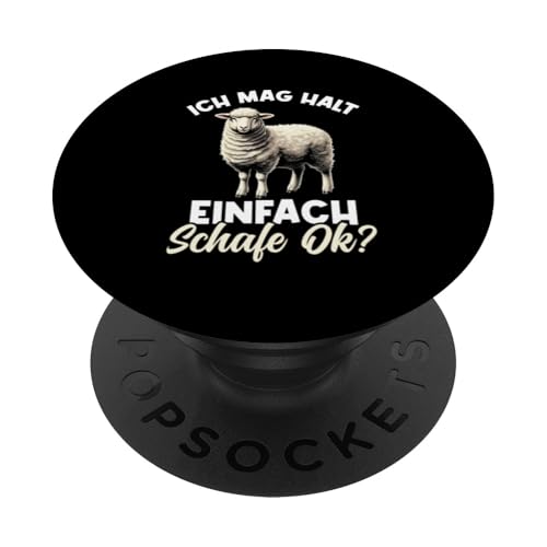 Ich Mag Halt Einfach Schafe Ok Schaf Schaftierliebhaber PopSockets Klebender PopGrip Ich Mag Halt Einfach Schafe Ok Schaf Schaftierliebhaber PopSockets Klebender PopGrip von Schaffan Schafkunst Schaftierbesitzer Schaftier