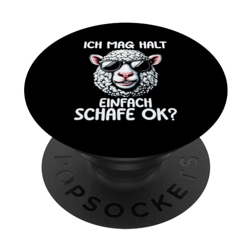 Ich Mag Halt Einfach Schafe Ok Schaftierliebhaber Schaftier PopSockets Klebender PopGrip Ich Mag Halt Einfach Schafe Ok Schaftierliebhaber Schaftier PopSockets Klebender PopGrip von Schaffan Schafkunst Schaftierbesitzer Schaftier