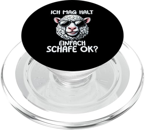 Ich Mag Halt Einfach Schafe Ok Schaftierliebhaber Schaftier PopSockets PopGrip für MagSafe Ich Mag Halt Einfach Schafe Ok Schaftierliebhaber Schaftier PopSockets PopGrip für MagSafe von Schaffan Schafkunst Schaftierbesitzer Schaftier