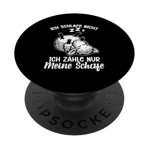 Ich Schlafe Nicht Ich Zähle Nur Meine Schafe Lustig PopSockets Klebender PopGrip Ich Schlafe Nicht Ich Zähle Nur Meine Schafe Lustig PopSockets Klebender PopGrip von Schaffan Schafkunst Schaftierbesitzer Schaftier