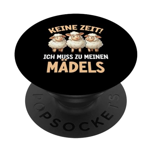 Keine Zeit Ich Muss Zu Meinen Mädels Schaftierliebhaber PopSockets Klebender PopGrip Keine Zeit Ich Muss Zu Meinen Mädels Schaftierliebhaber PopSockets Klebender PopGrip von Schaffan Schafkunst Schaftierbesitzer Schaftier