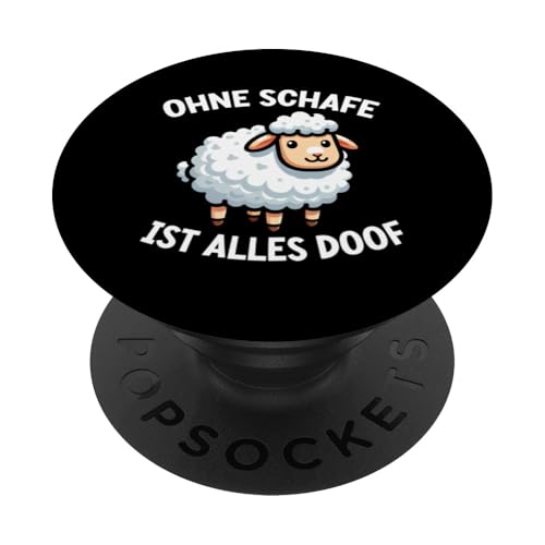 Ohne Schafe Ist Alles Doof Schaftierliebhaber Schaf Landwirt PopSockets Klebender PopGrip Ohne Schafe Ist Alles Doof Schaftierliebhaber Schaf Landwirt PopSockets Klebender PopGrip von Schaffan Schafkunst Schaftierbesitzer Schaftier