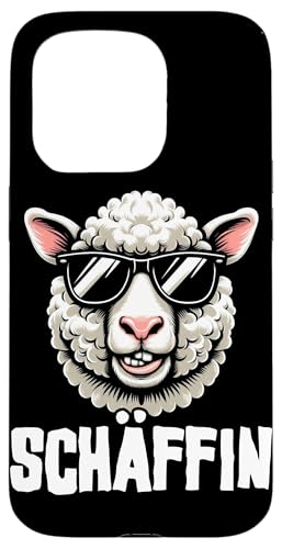Schäffin Schaftierliebhaber Landwirt Bauer Schaf Enthusiast Hülle für iPhone 15 Pro von Schaffan Schafkunst Schaftierbesitzer Schaftier