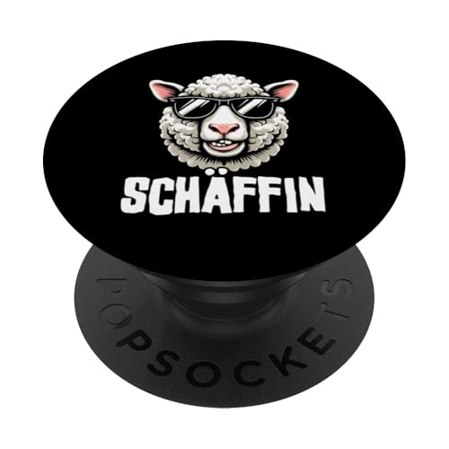 Schäffin Schaftierliebhaber Landwirt Bauer Schaf Enthusiast PopSockets Klebender PopGrip Schäffin Schaftierliebhaber Landwirt Bauer Schaf Enthusiast PopSockets Klebender PopGrip von Schaffan Schafkunst Schaftierbesitzer Schaftier